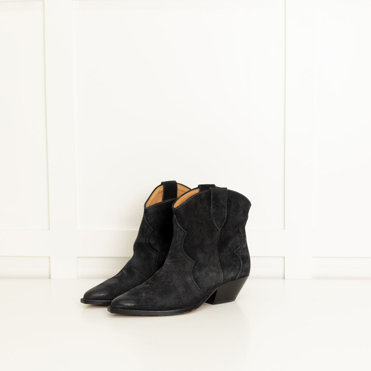 Isabel Marant Grey Suede Dewina Ankle Boot