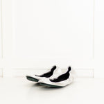 Mulberry Silver Leather Flat Pumps