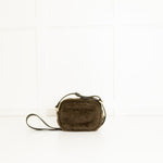 Max Mara Camy khaki Teddy Crossbody Bag