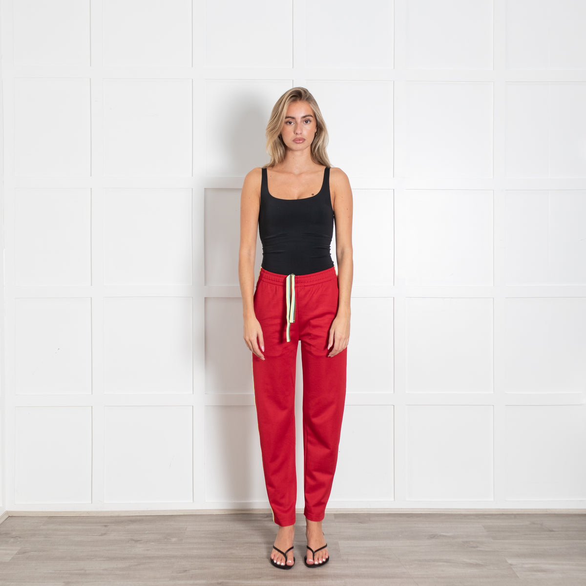 Acne Studios Red Side Stripe Track Trousers