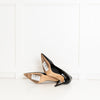 Manolo Blahnik Black Patent Leather Pointy Heeled Shoes