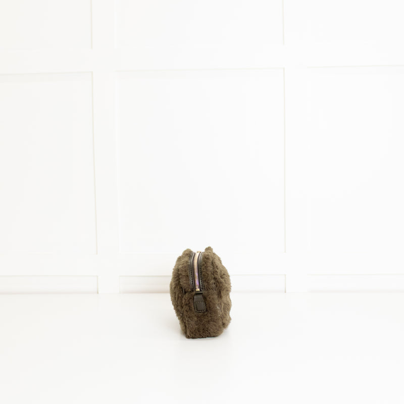 Max Mara Camy khaki Teddy Crossbody Bag