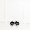 Givenchy Blue Denim Voyou Kitten Heel Slingback