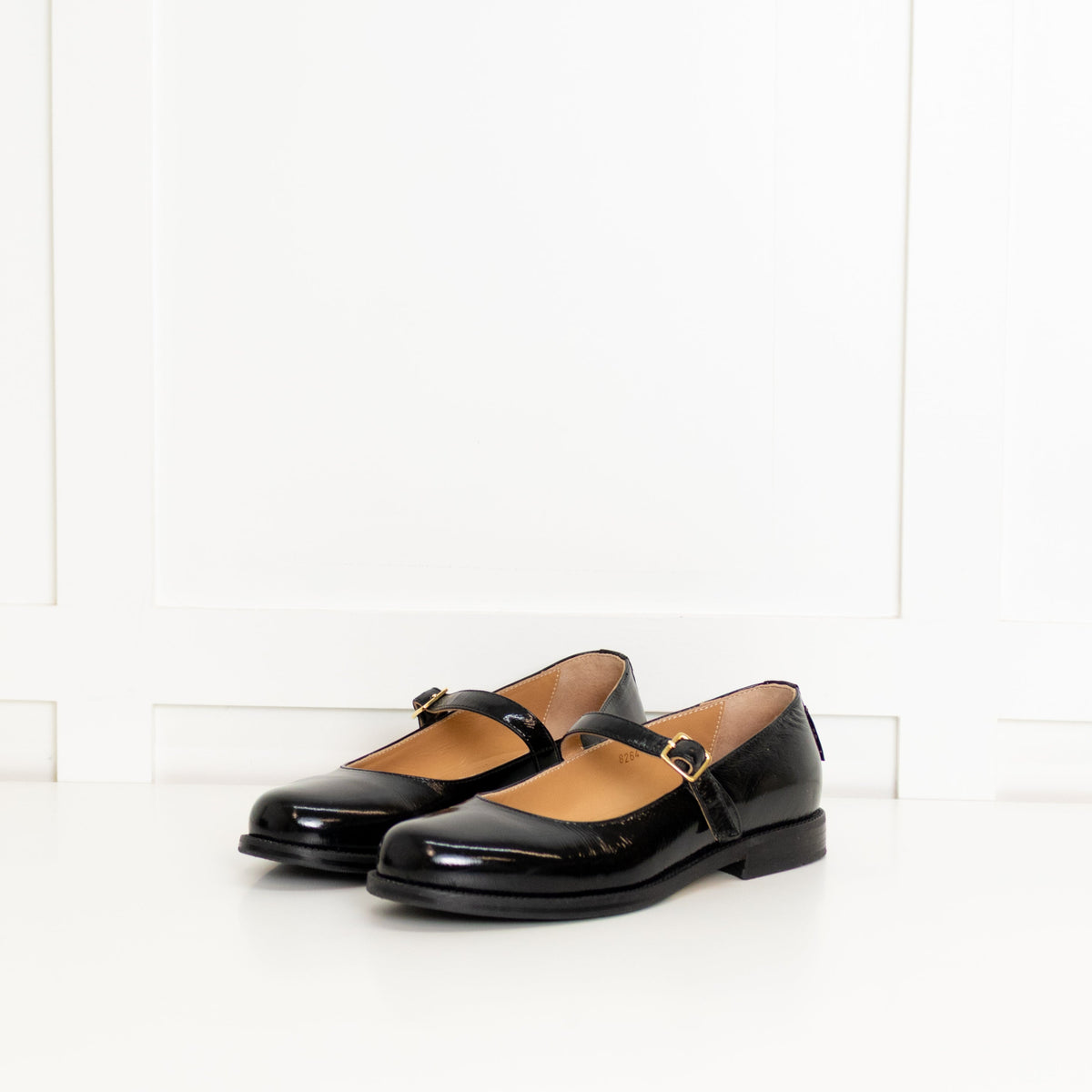 Russell & Bromley Black Patent Mary Janes