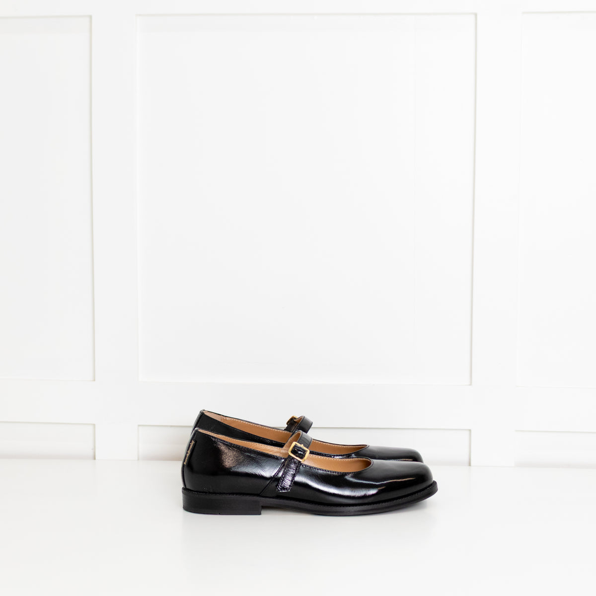 Russell & Bromley Black Patent Mary Janes