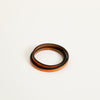 Loewe Orange Leather Bangle
