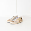 Golden Goose Silver Gold Glitter Trainers
