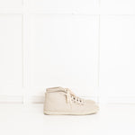 Gucci Beige Monogram Canvas High-Top Trainers