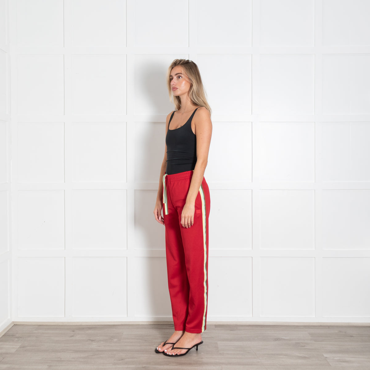 Acne Studios Red Side Stripe Track Trousers