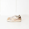 Golden Goose Silver Gold Glitter Trainers