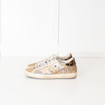 Golden Goose Silver Gold Glitter Trainers