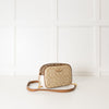Coach Beige Signature Canvas Jamie Camera Bag