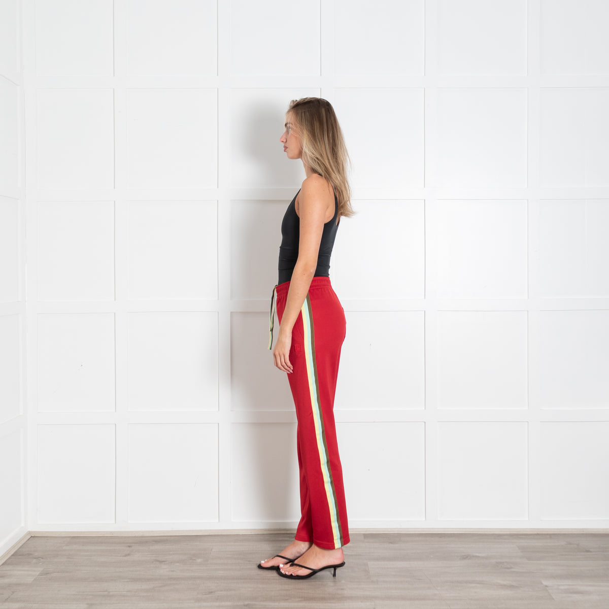Acne Studios Red Side Stripe Track Trousers