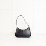 DeMellier Tokyo Shearling Beige/Black Shoulder Bag
