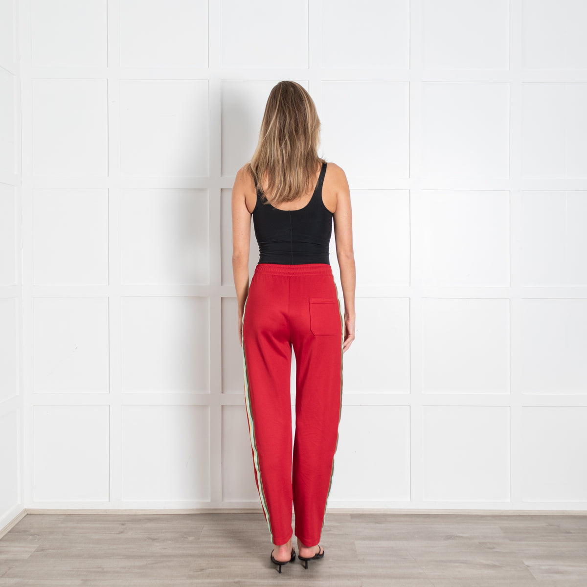 Acne Studios Red Side Stripe Track Trousers