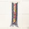 Dolce & Gabbana Multi Colour Floral Narrow Silk Scarf