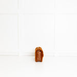 Chanel Brown Quilted Teddy Flap