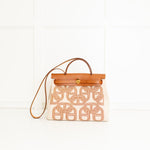 Hermes Ecru Chaine D'ancre Canvas Herbag Zip 31 Bag