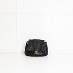 Chanel Black Bubble Messenger Bag