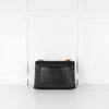 Chanel Black Leather Chevron Flap Bag