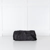 Prada Black Ruched Leather Clutch Bag