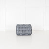 Bottega Veneta Grey Padded Intrecciato Leather Shoulder Bag
