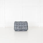 Bottega Veneta Grey Padded Intrecciato Leather Shoulder Bag