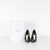 Christian Dior Black Patent Court Shoe