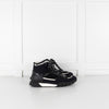 Chanel Black White Trim Interlocking CC Mesh Trainers