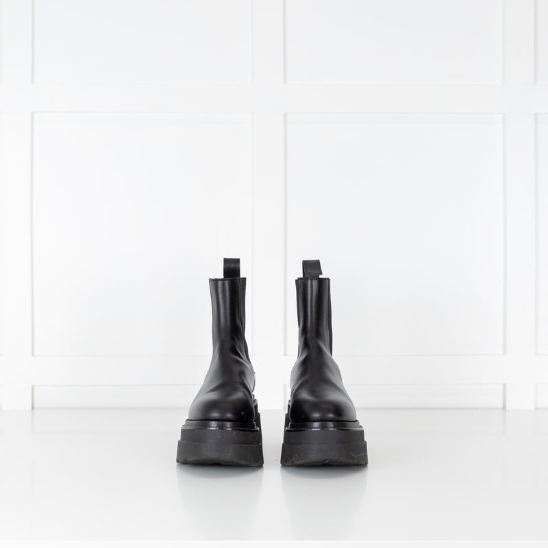 Alexander Wang Carter Platform Chelsea Boots