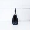 Coach Black Fabric Leather Trim Signature 25637 Shoulder Bag