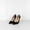 Jimmy Choo Black Suede Classic Heeled Shoes