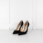 Jimmy Choo Black Suede Classic Heeled Shoes
