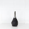 Valentino Black Grained Leather Rockstud Tote Bag