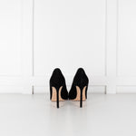 Jimmy Choo Black Suede Classic Heeled Shoes
