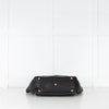 Valentino Black Grained Leather Rockstud Tote Bag
