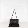 Chanel Small Black Double Flap Vintage Bag