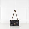 Chanel Small Black Double Flap Vintage Bag
