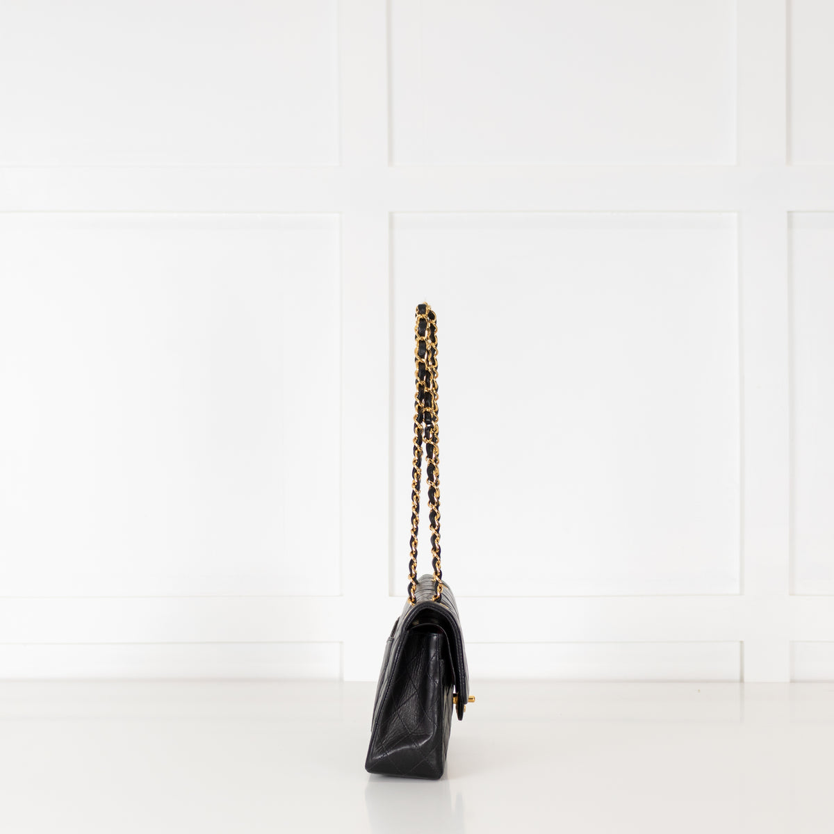 Chanel Small Black Double Flap Vintage Bag