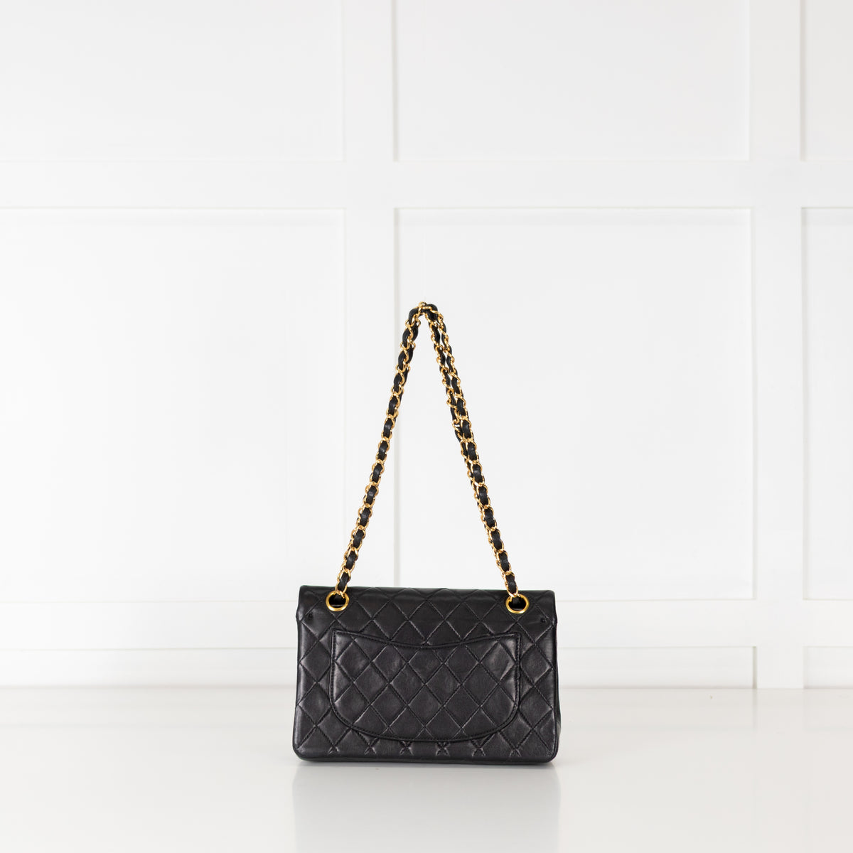 Chanel Small Black Double Flap Vintage Bag