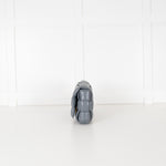 Bottega Veneta Grey Padded Intrecciato Leather Shoulder Bag