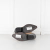 Zadig & Voltaire Neutral Suede Black Embroidery Cowboy Boots
