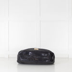 Jimmy Choo Grey Embossed Leather Bag