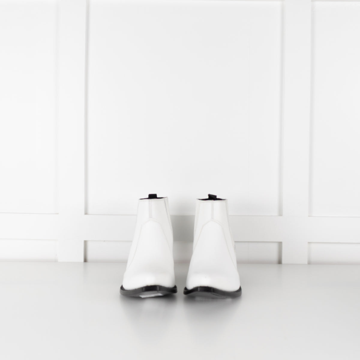 Celine White Cowboy Boot