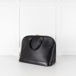 Louis Vuitton Black Epi Leather Alma PM