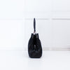 Coach Black Fabric Leather Trim Signature 25637 Shoulder Bag
