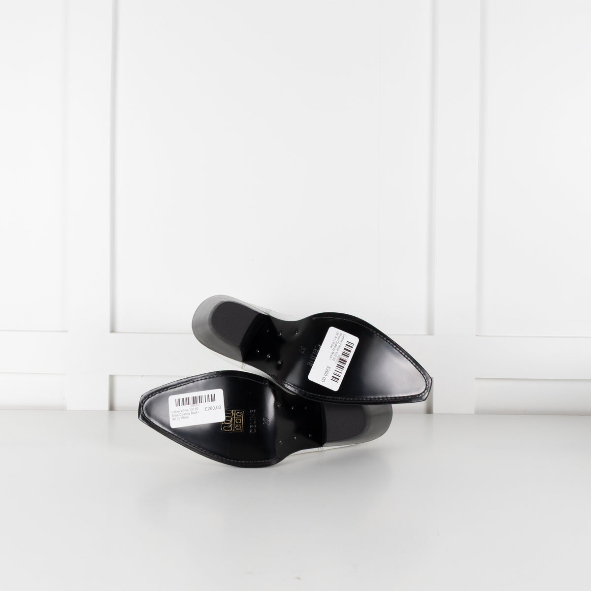 Celine White Cowboy Boot