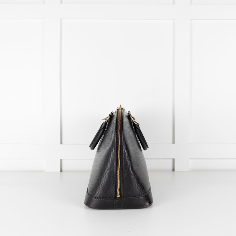Louis Vuitton Black Epi Leather Alma PM