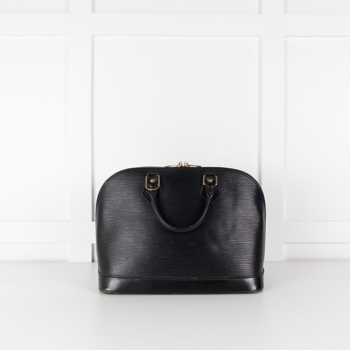 Louis Vuitton Black Epi Leather Alma PM