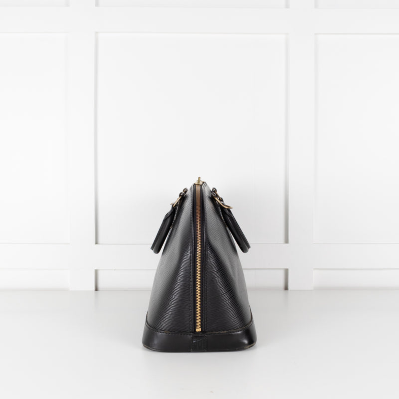 Louis Vuitton Black Epi Leather Alma PM